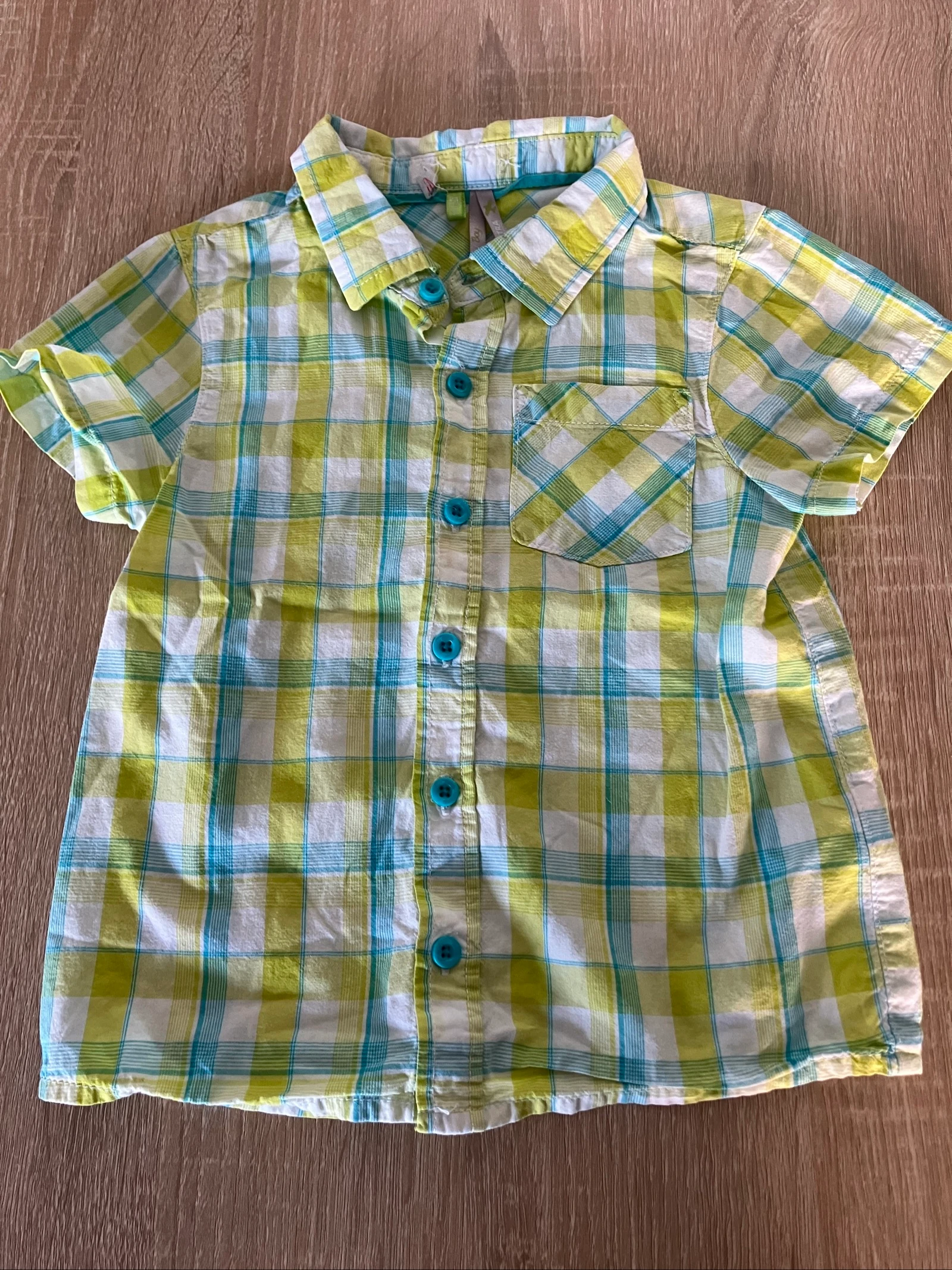 Chemise à carreaux garçon 